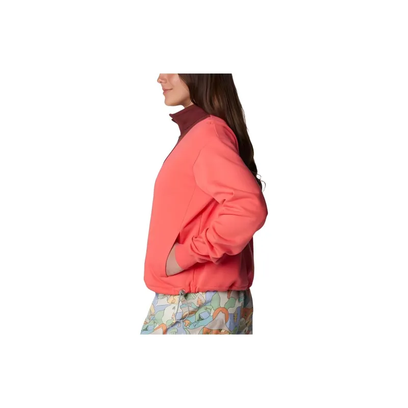 Columbia Lodge™ Sweatshirt Women's Juice/Spice/Sun Kiss-2