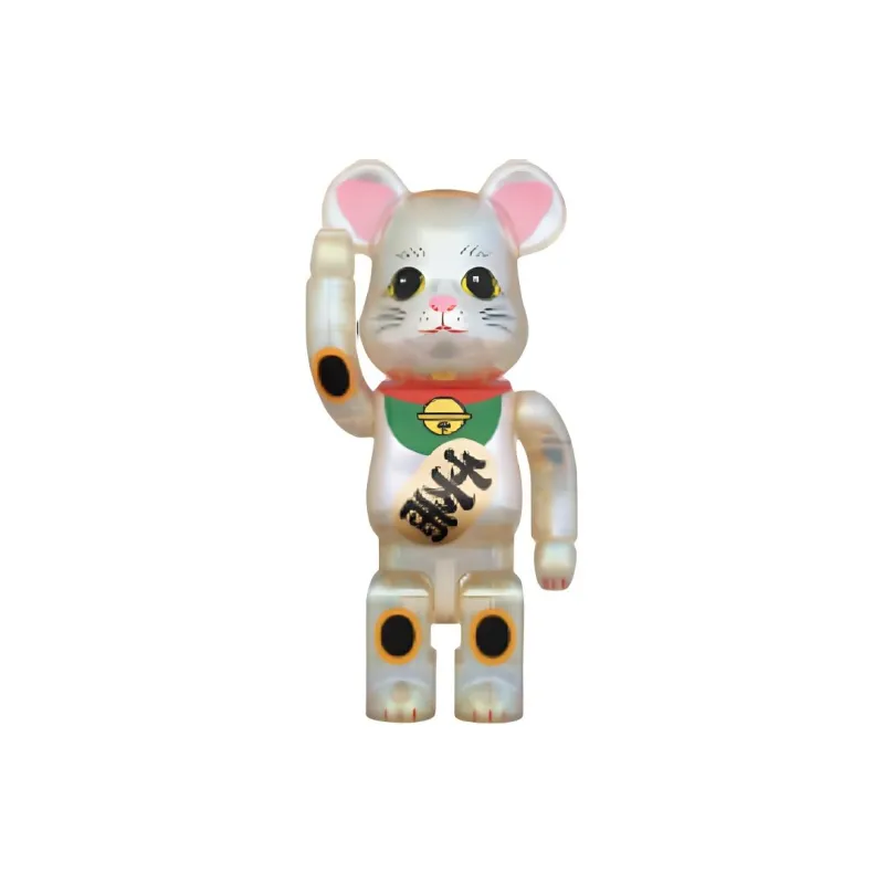 BE@RBRICK Maneki Neko Transparent Plating-1