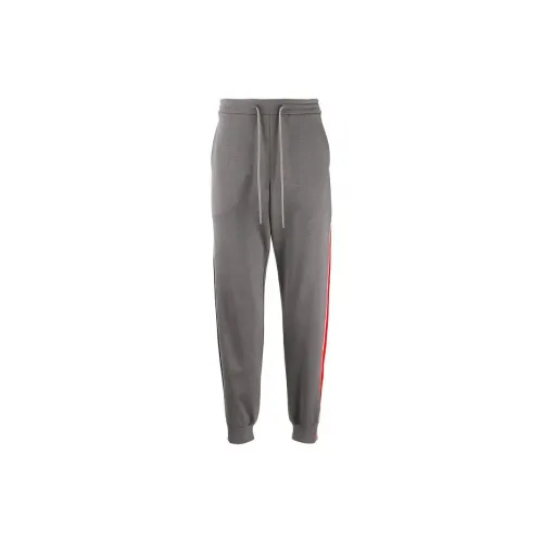 THOM BROWNE Knitted Sweatpants Men Gray