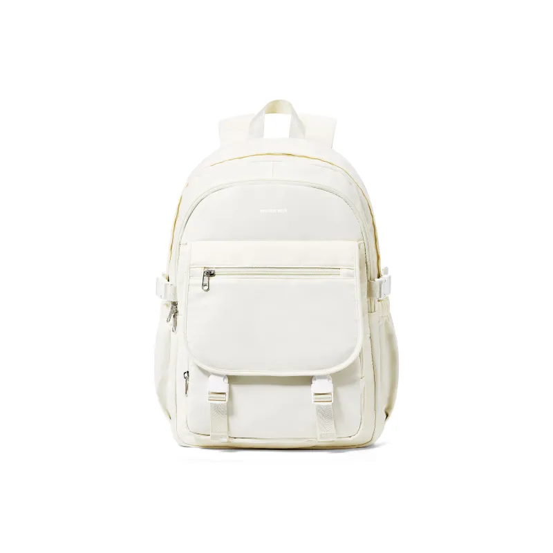 Werocker Fabric Backpack Regular Unisex Black/Ecru/Blue/Ecru & Khaki-6
