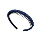 Navy Blue Twisted Fried Dough Headband