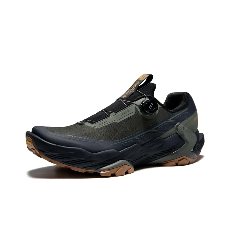 KAILAS FUGA DU BOA Running Shoes Men Low Top Army Green/Navy Blue-1