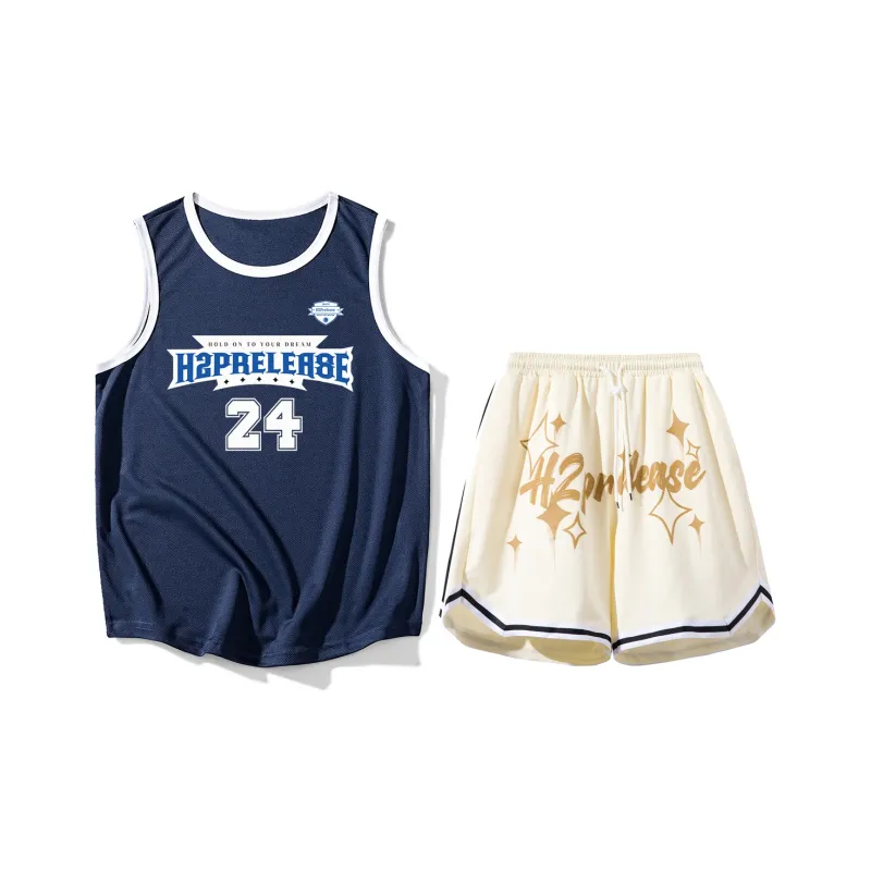 H2P Basketball Shorts Unisex-40
