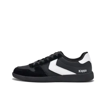 Kappa Back to Back Anti Slip Wear Resistant Low Top Skateboard Shoes Unisex Black