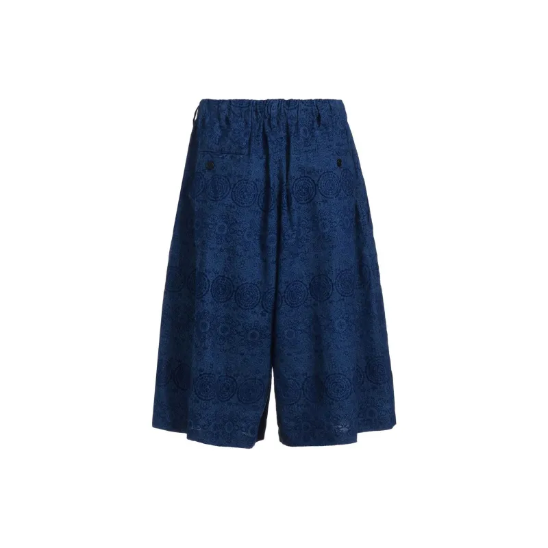 Yohji Yamamoto FW24 Casual Shorts Men's Blue-1