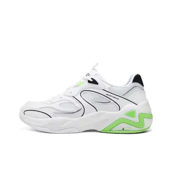 Skechers ATHLETICS SPORT PERFORMANCE Chunky Sneakers Men Low-Top White/Green/Black