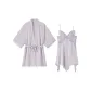 Purple (Robe+Camisole Dress)