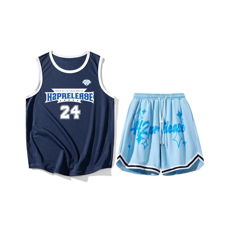 H2P Basketball Shorts Unisex-38