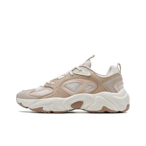XTEP Star for SE Abrasion calm Low Top Casual Shoes Women's Brown White