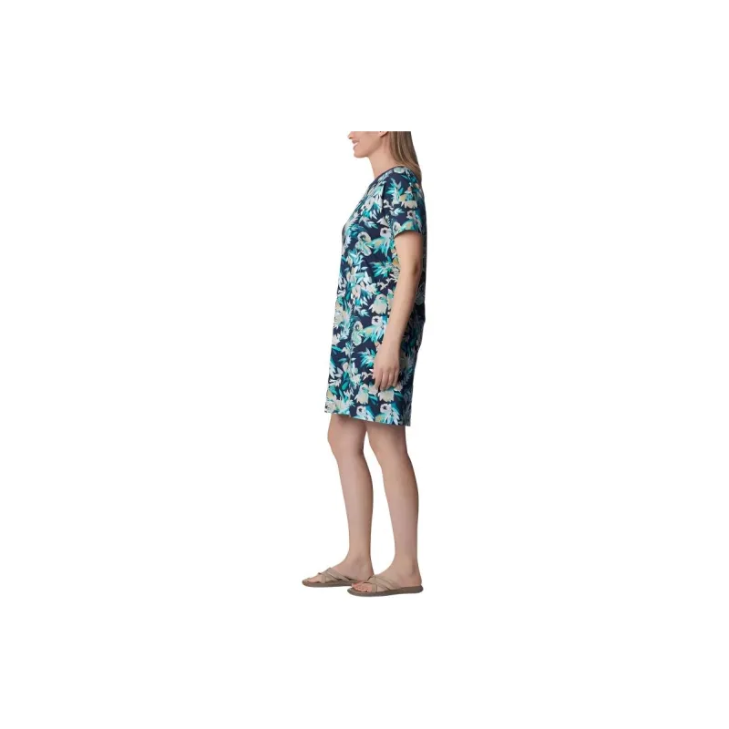 Columbia Short Sleeved Dress Women's Light Green-3