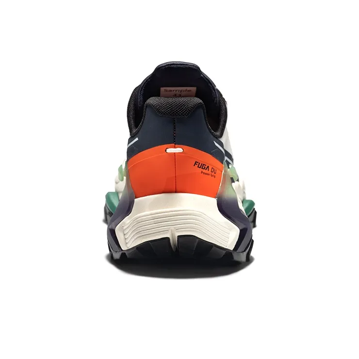 KAILAS FUGA DU Running Shoes Women's Low Top Unbleached Original Color/Midnight Blue/FUGAs Orange-3