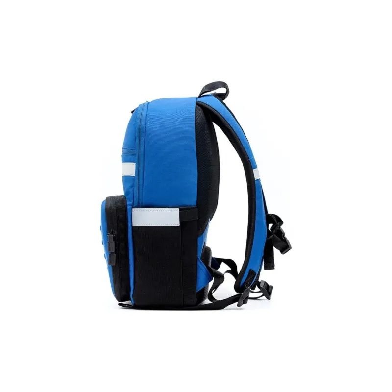 LEXON Polyester Backpack Regular Men's Blue/Orange-2