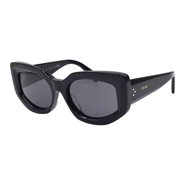 CELINE Plate Frame Butterfly Sunglasses Women's Black-0
