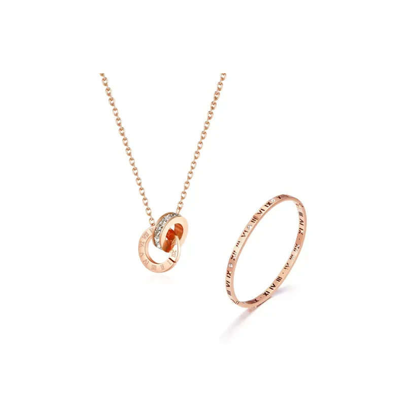 JUICY GRAPE Alloy Zircon Necklaces Women's-2