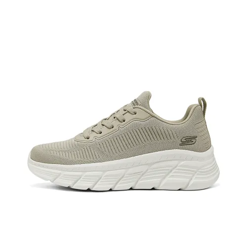 Skechers Bob's Anti Slip Wear Resistant Low Top Casual Shoes Women's Umber