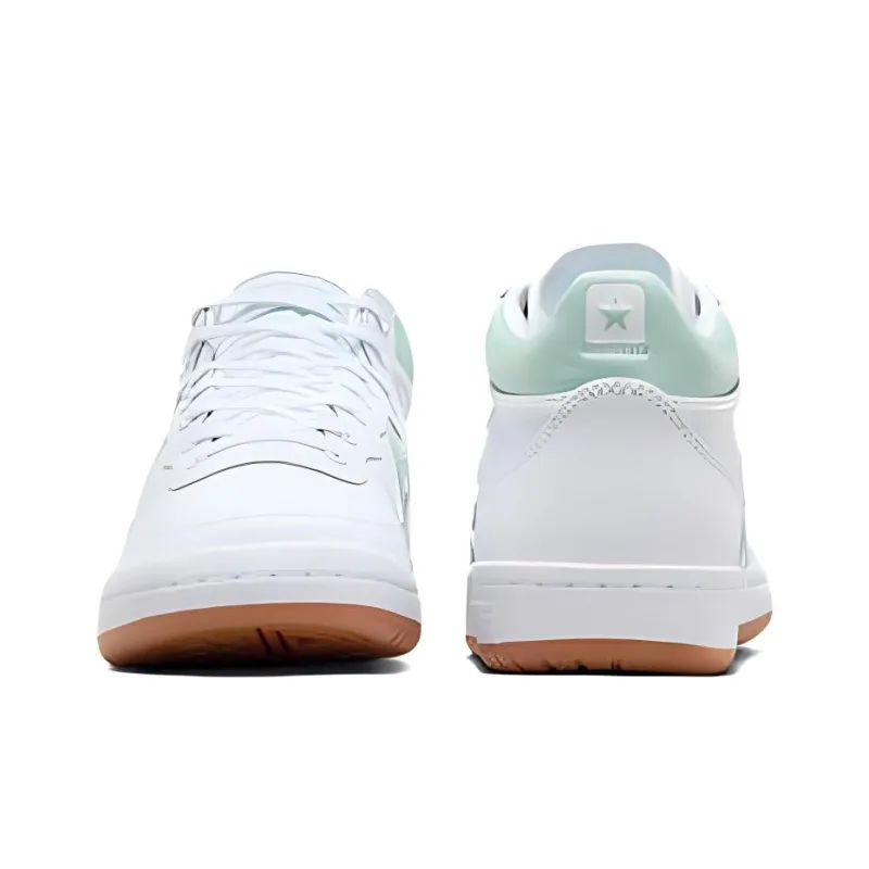 Converse Fastbreak Pro Leather Mid White Sticky Aloe-4