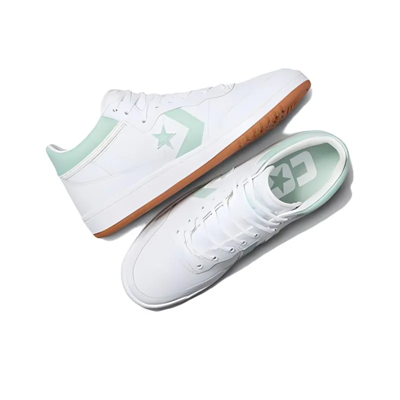 Converse Fastbreak Pro Leather Mid White Sticky Aloe-3