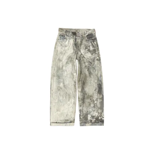 Acne Studios Casual Pants Unisex Gray