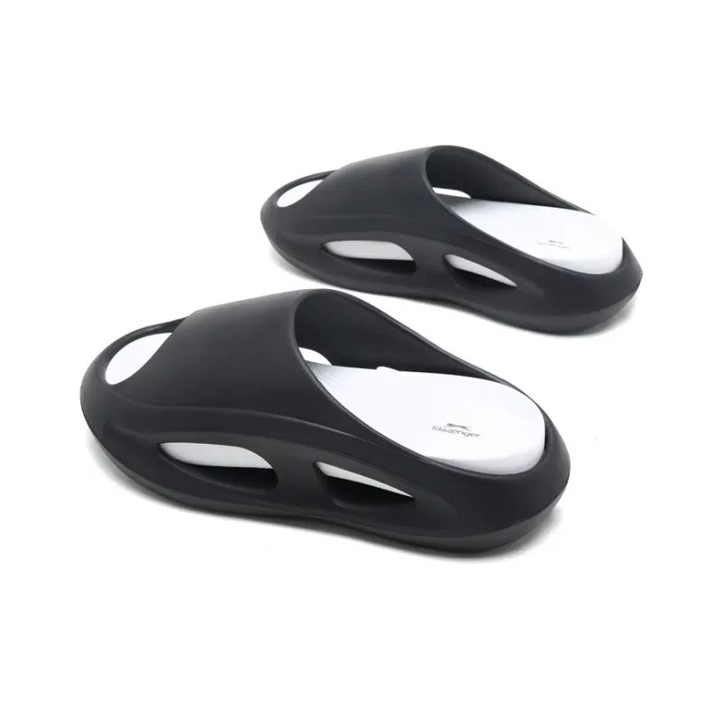 Slazenger Slip Resistant Slide Slippers Men's Black-3