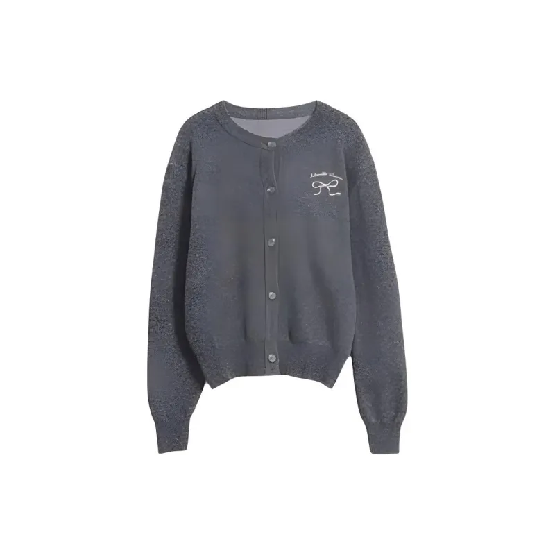 RONRON Knitwear Women's Charcoal Gray-1