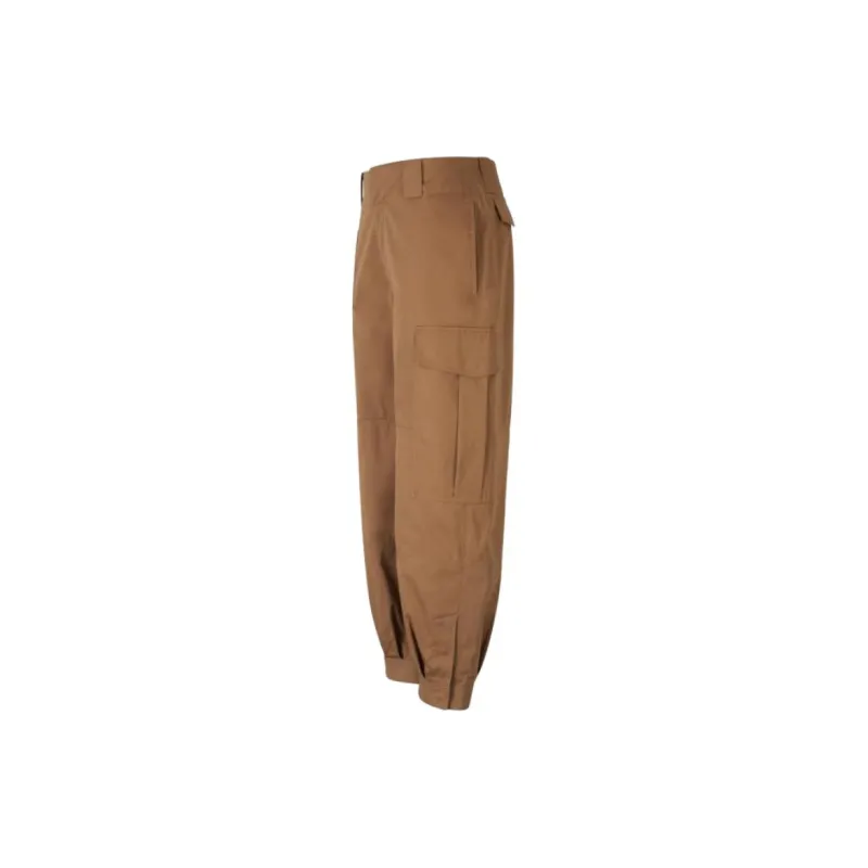 Alexander McQueen Cotton Cargo Trousers-2
