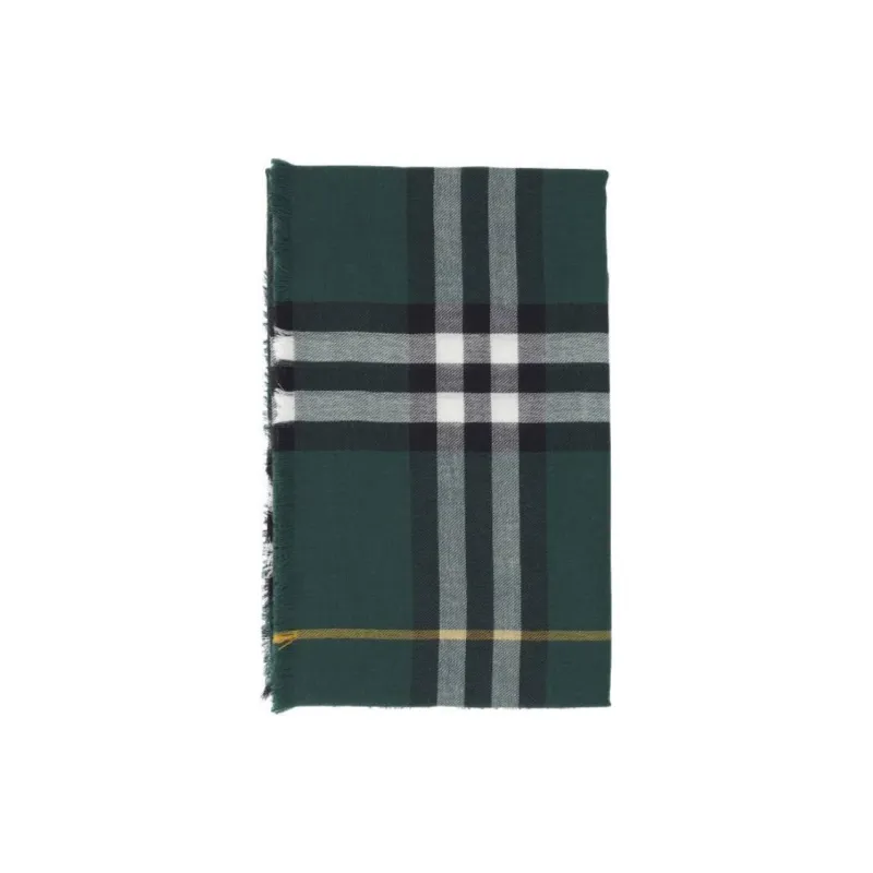 Burberry Check Wool Scarf-3