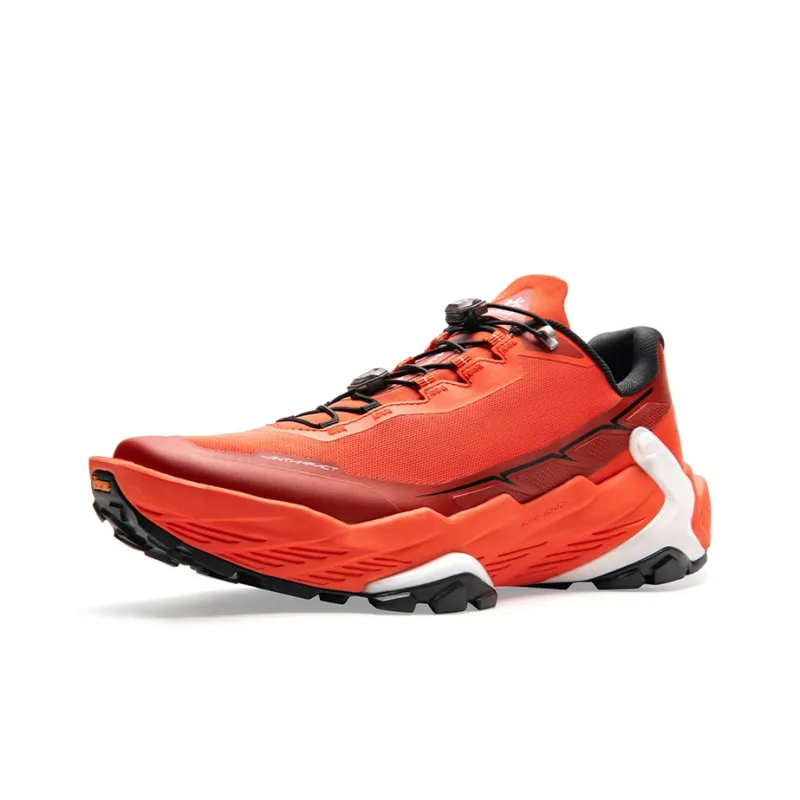 KAILAS FUGA DU Running Shoes Men Low Top Cherry Tomato Red/Cantaloupe-1
