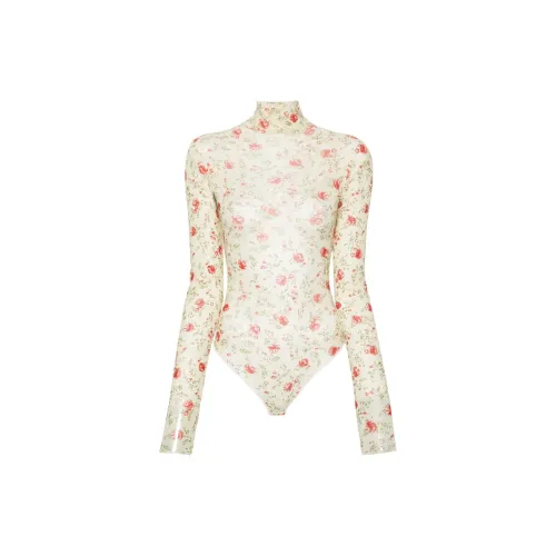 PRADA Bodysuits Women's Light Yellow