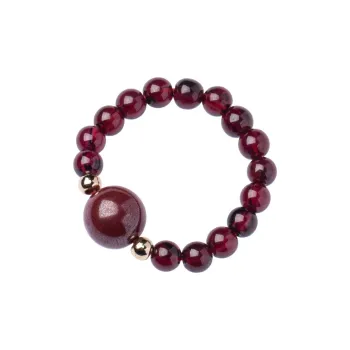 Red All Year Round Cinnabar Rings Women's