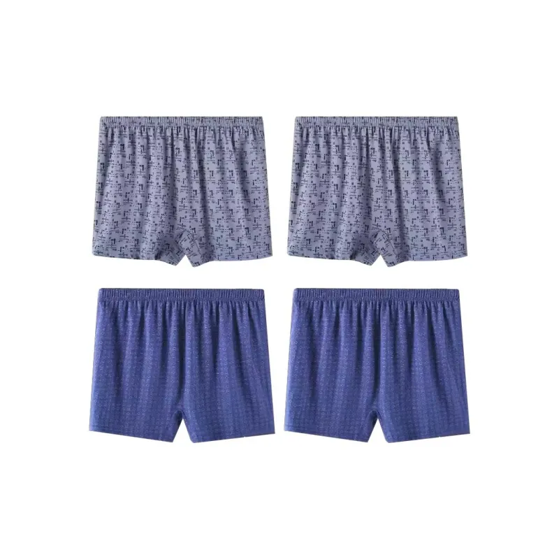 H YXIANG Underpants Men's 4 Pack-3