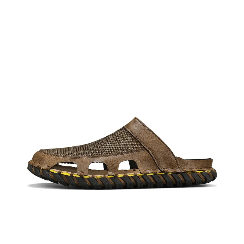Bull charm Closed Toe Slippers Men-6