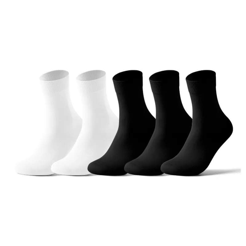 MIIOW Cool One Summer Series Mid Calf Socks Men's 5 Pack-5