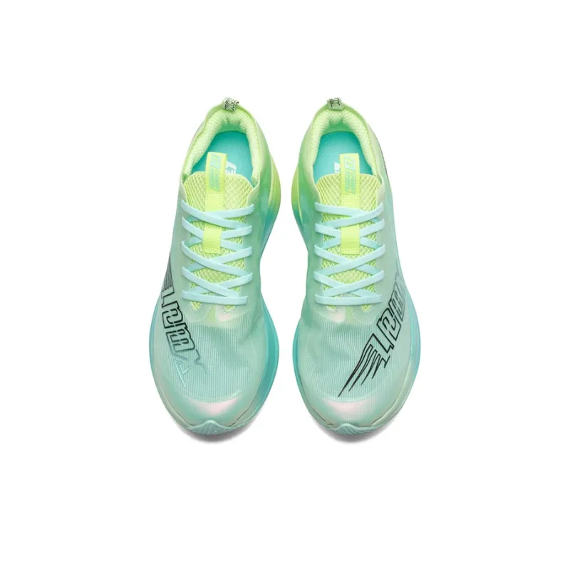 LPMX Running Shoes Unisex Low Top White Turquoise Green-3