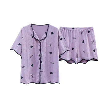 MIIOW Pajama Set Women's Purple