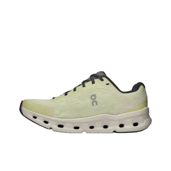 On Cloudgo Cushioning Low-Top Casual Running Shoes Women's White Green