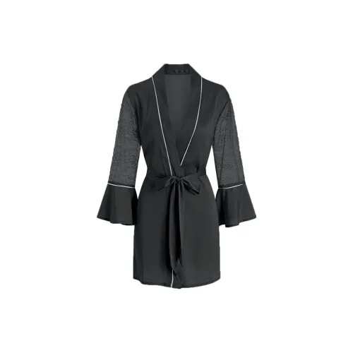 Flowers In Water Sleep Robe Women's