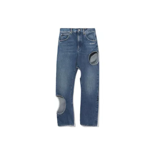 OFF-WHITE SS21 Jeans Women's Denim Blue