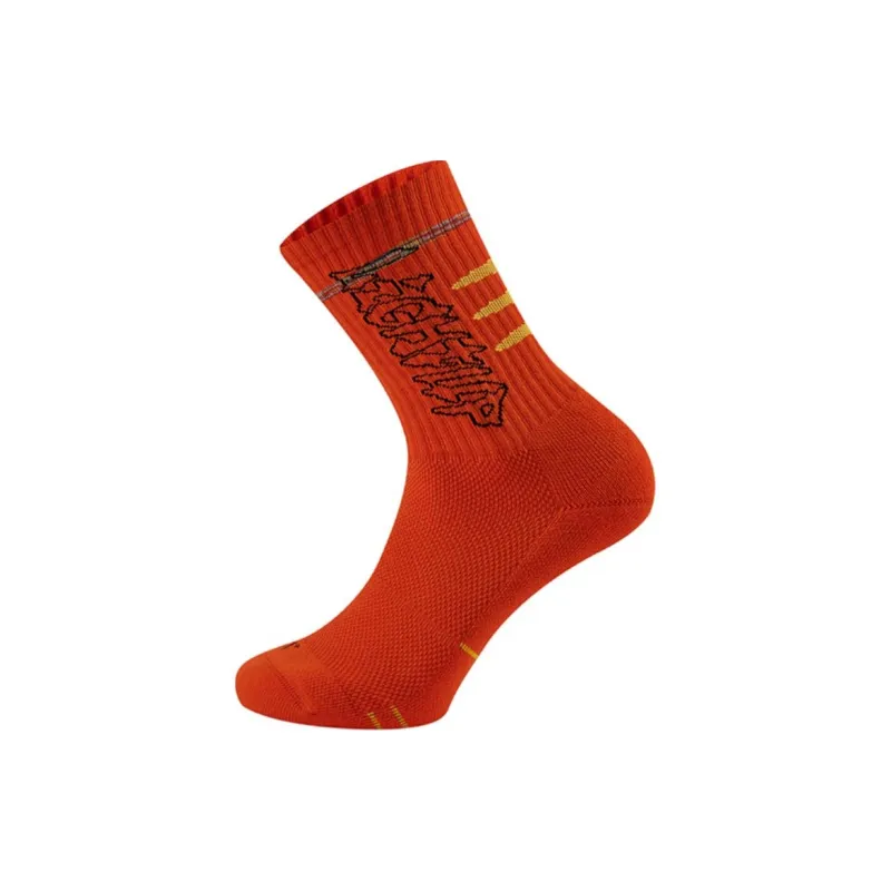 361° Basketball Socks Men's 1 Pack Orange-0