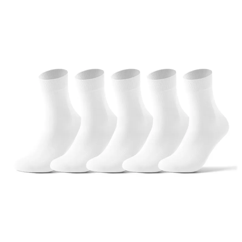 MIIOW Cool One Summer Series Mid Calf Socks Men's 5 Pack-9