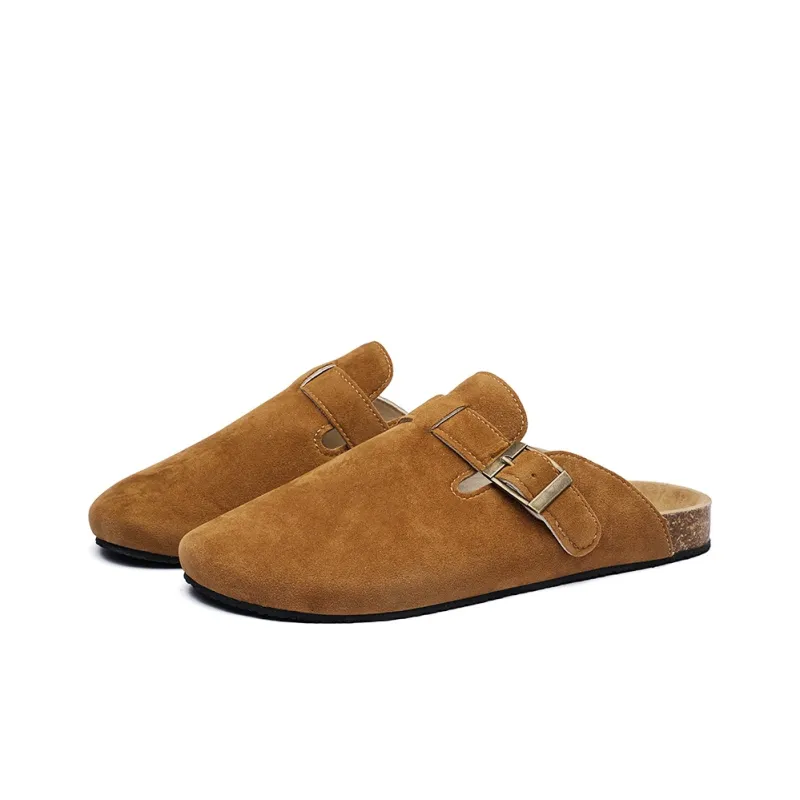 MEXICAN Rubber Sole Abrasion Resistant Closed Toe Slippers Women's-3