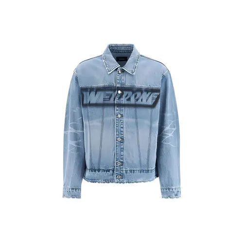 WE11DONE Jackets Unisex Light Blue