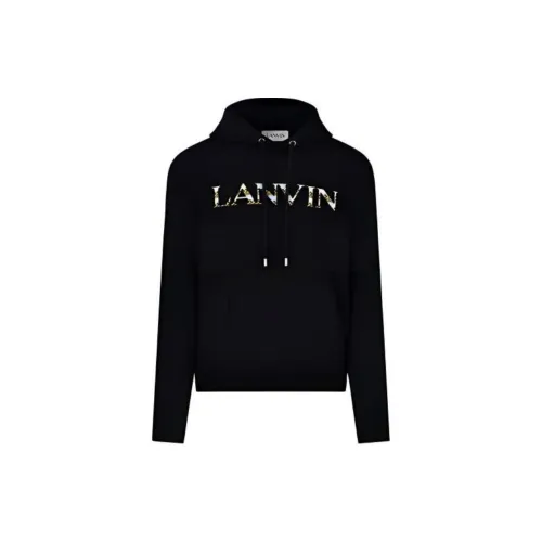 Lanvin Sweatshirts Men Black