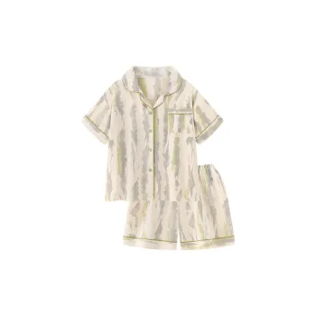 Beast's Secret Pajama Set Women's Fruit Green
