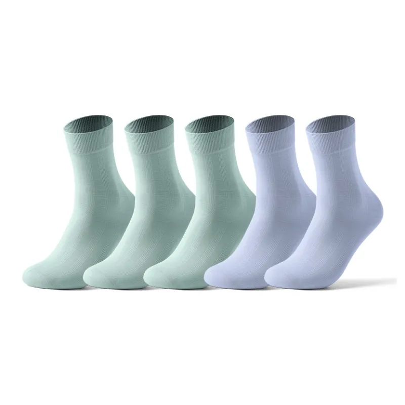 MIIOW Cool One Summer Series Mid Calf Socks Men's 5 Pack-16