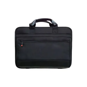 Lenovo Nylon, Polyamide Portable Briefcase, One Shoulder Crossbody Laptop Bag Regular Unisex Black