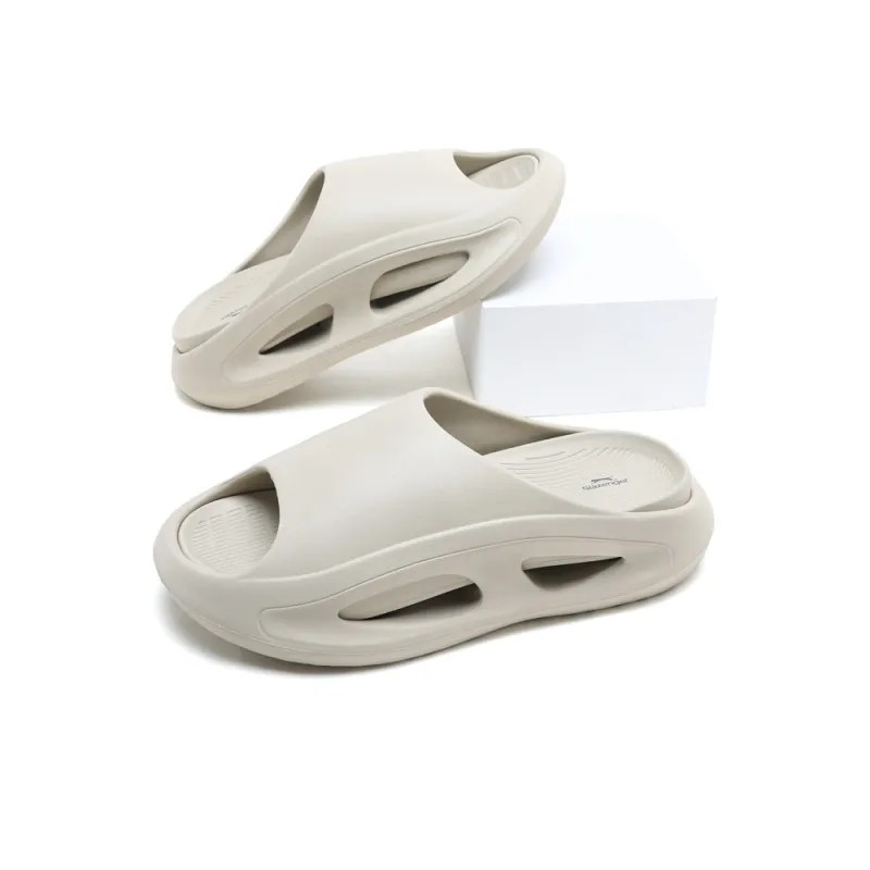 Slazenger Slip Resistant Slide Slippers Men's Khaki-4