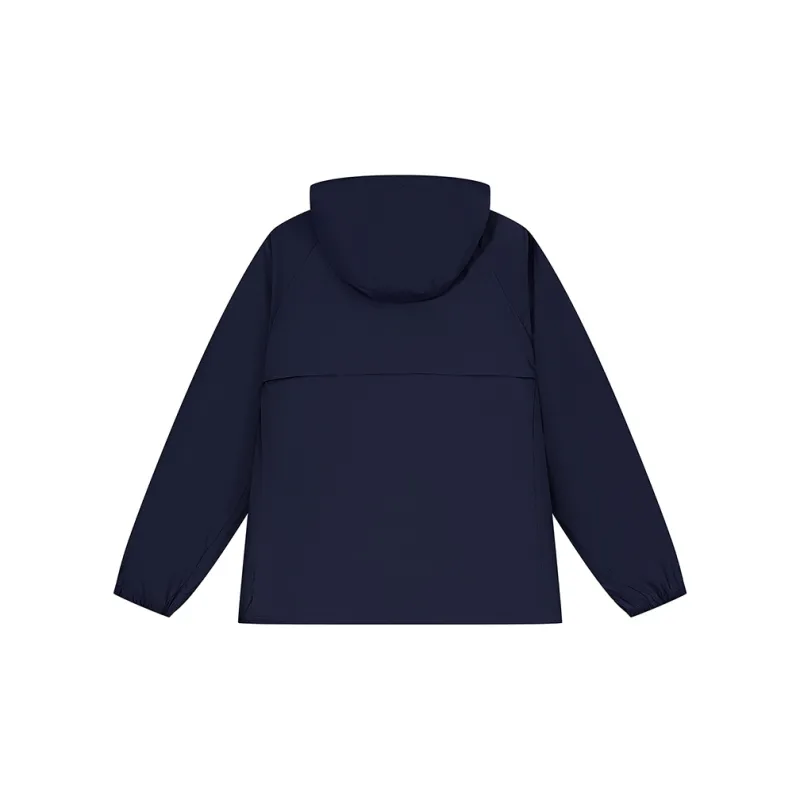 Kappa 1916 Summer Windproof Trench Coat Men's Midnight Blue-1