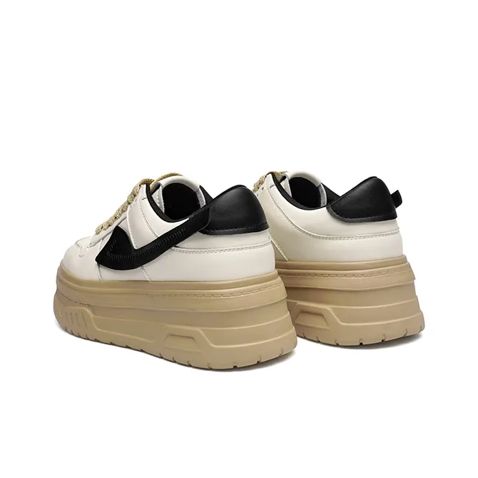 RED DRAGONFLY Cushioned Height Increase Water Resistant Slip Resistant Low Top Skateboard Shoes Women's-4