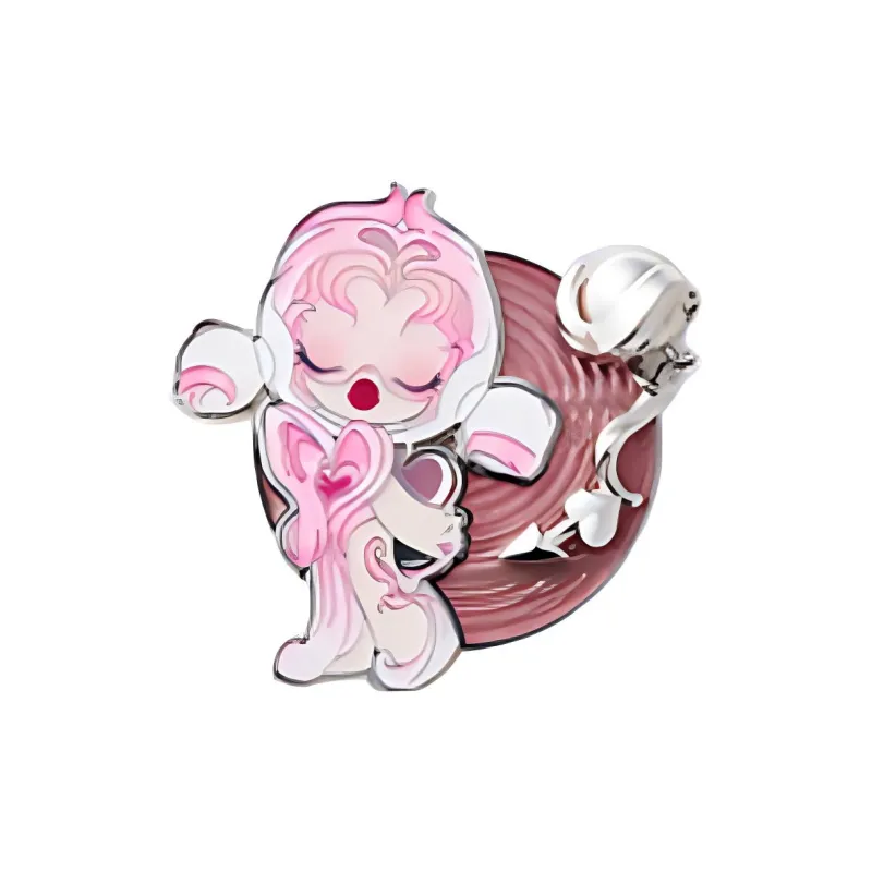 POP MART Skullpanda Sound Collection Refrigerator Magnets Blind Box Products Single Mystery Box/Full Box 12 Pcs-6