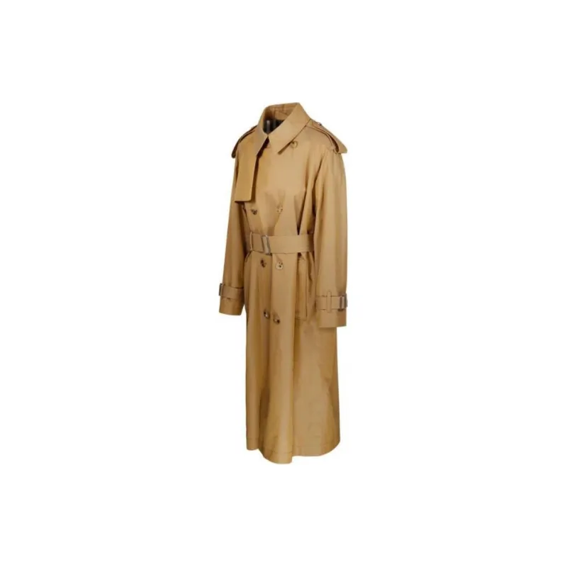 Burberry Kensington Heritage Double Breasted Belted Trench Coat-2